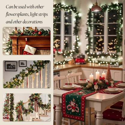Christmas Decorations Artificial Cedar Garlands