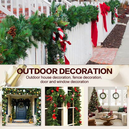 Christmas Decorations Artificial Cedar Garlands
